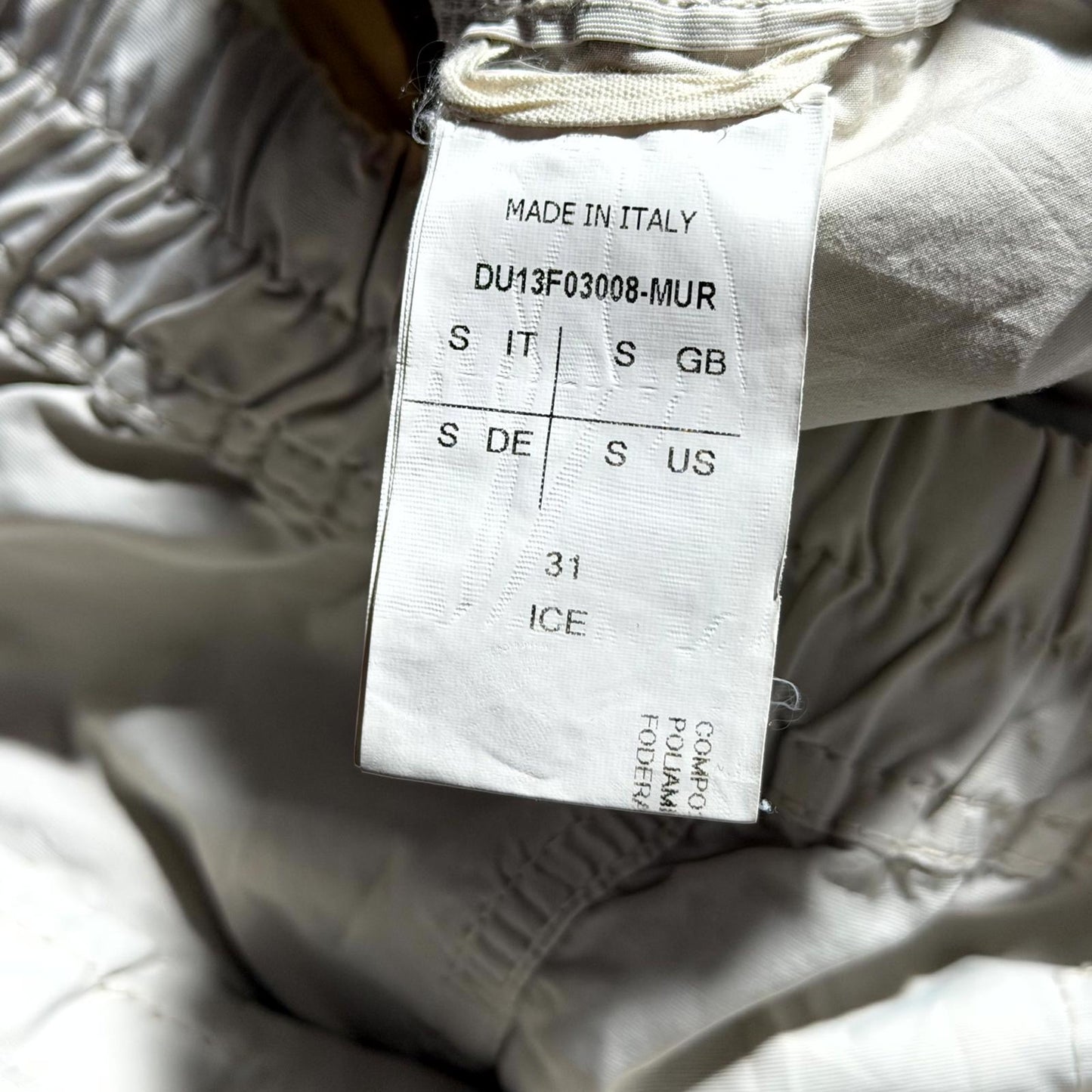 FW13 Rick Owens Ice Pod Shorts