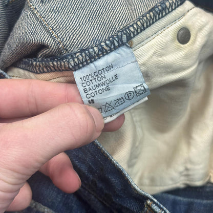 SS07 Dior Homme Blue Waxed Luster Denim
