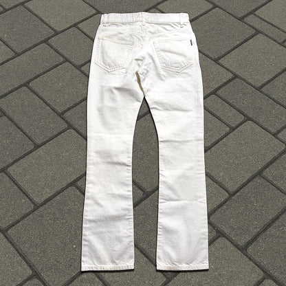 2018 Saint Laurent Paris White D17 Denim