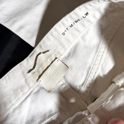 2018 Saint Laurent Paris White D17 Denim