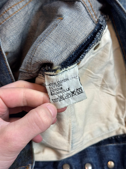 AW05 Dior Homme Clawmark Luster Waxed Denim