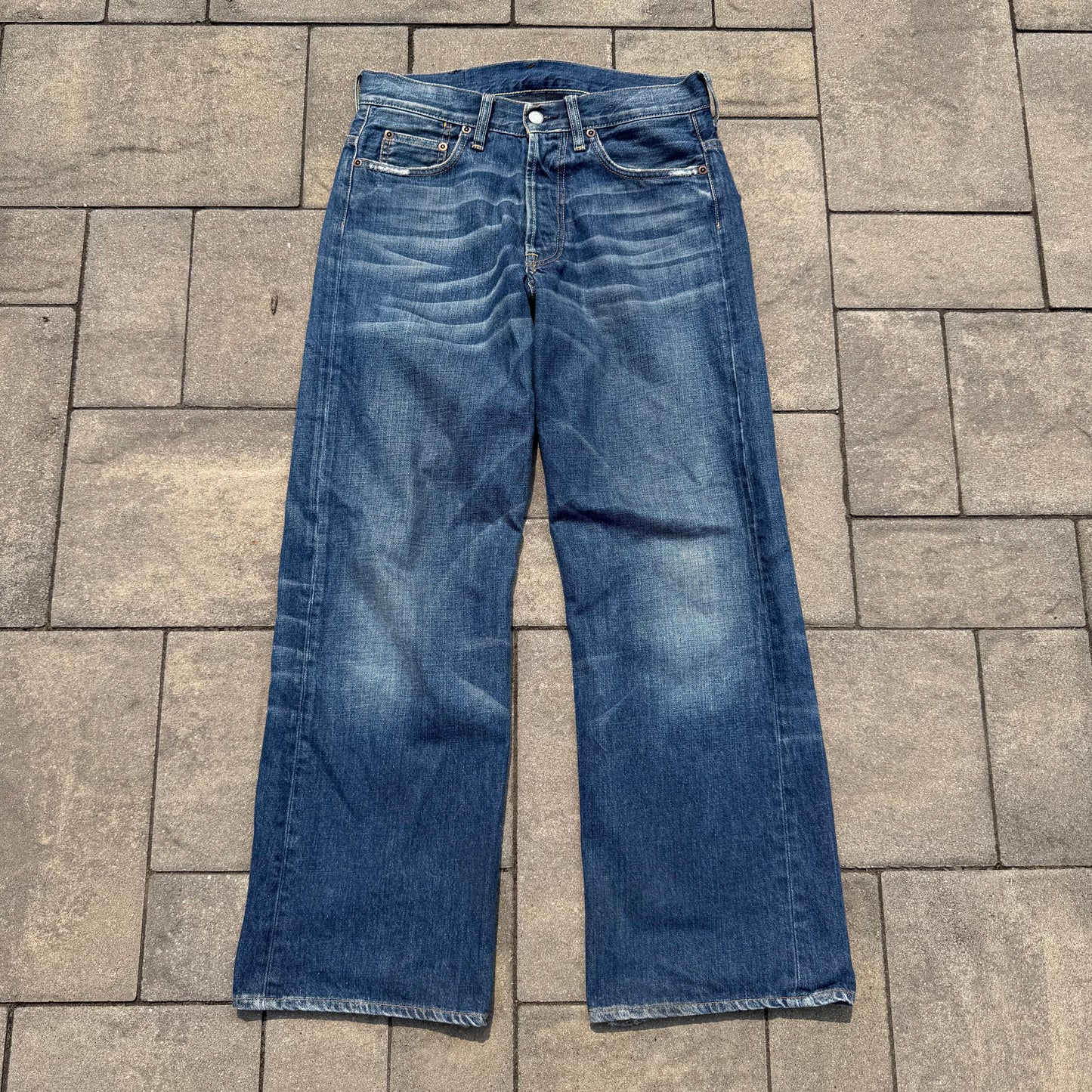 SS05 Yohji Yamamoto Y-3 Adidas 3 Stripe Denim