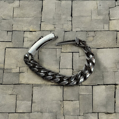 Chrome Hearts Dagger ID 13 Link Cuban Bracelet