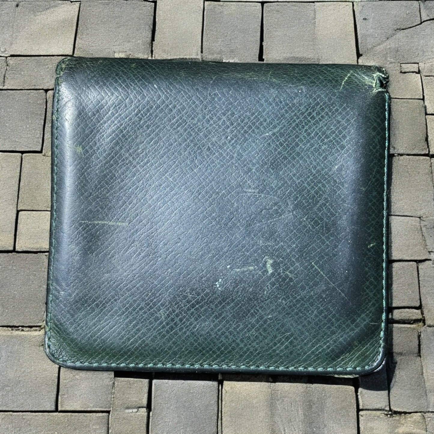 Louis Vuitton Green Bifold Wallet