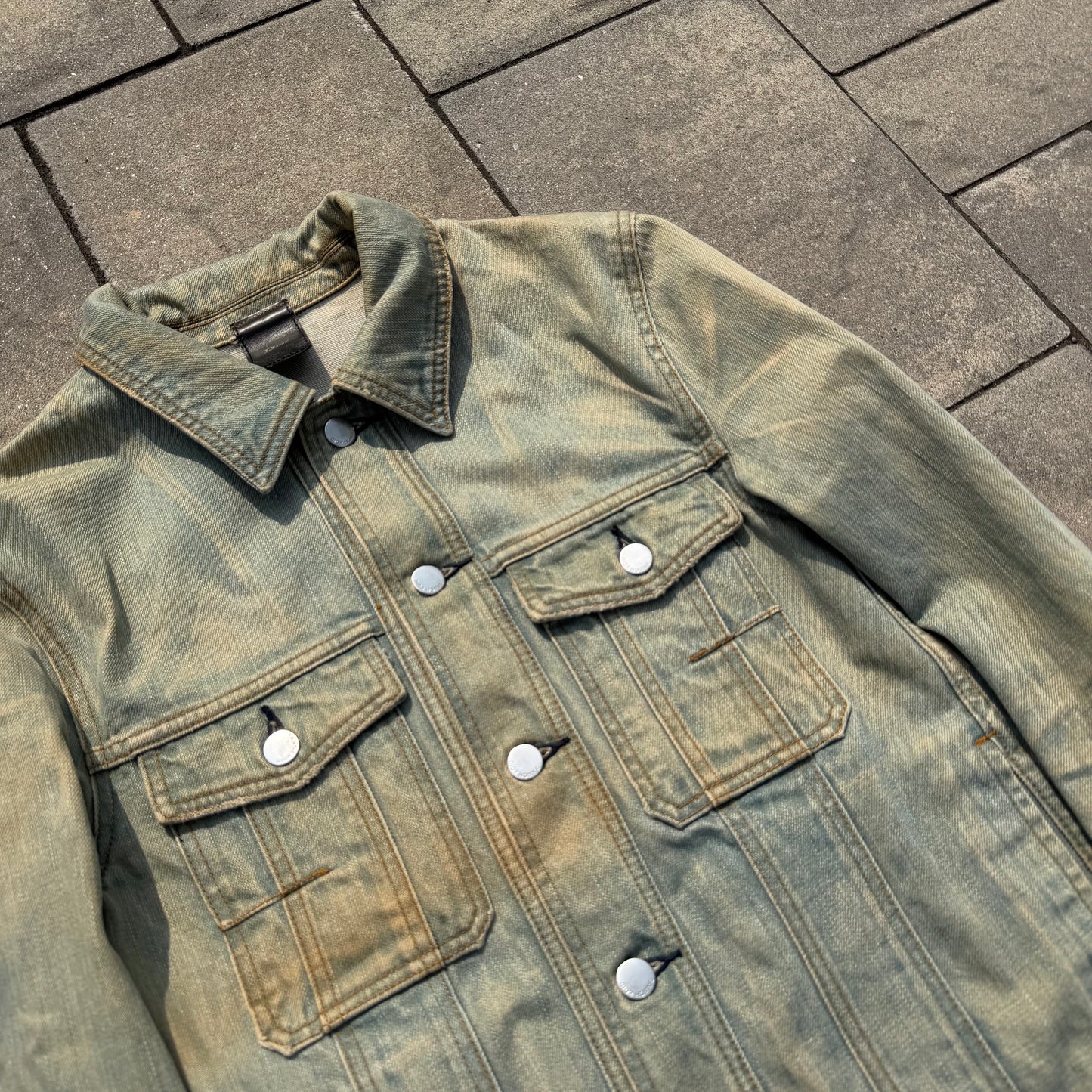 SS04 Dior Homme Bleu Clair Denim Jacket