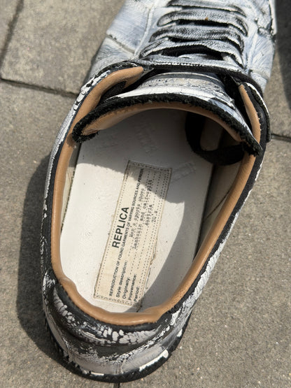 Maison Margiela White Painted Gat Sneaker
