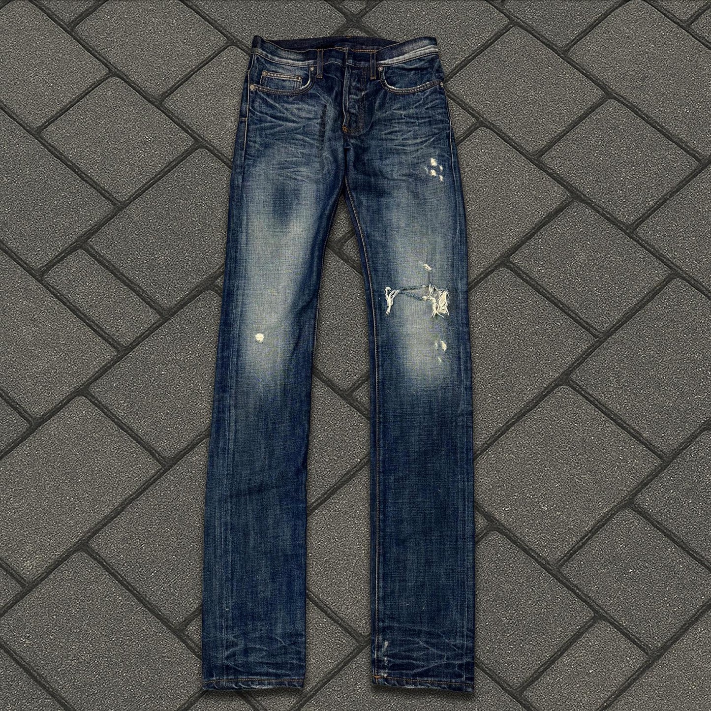 Dior Homme Blue Wash Skinny Denim