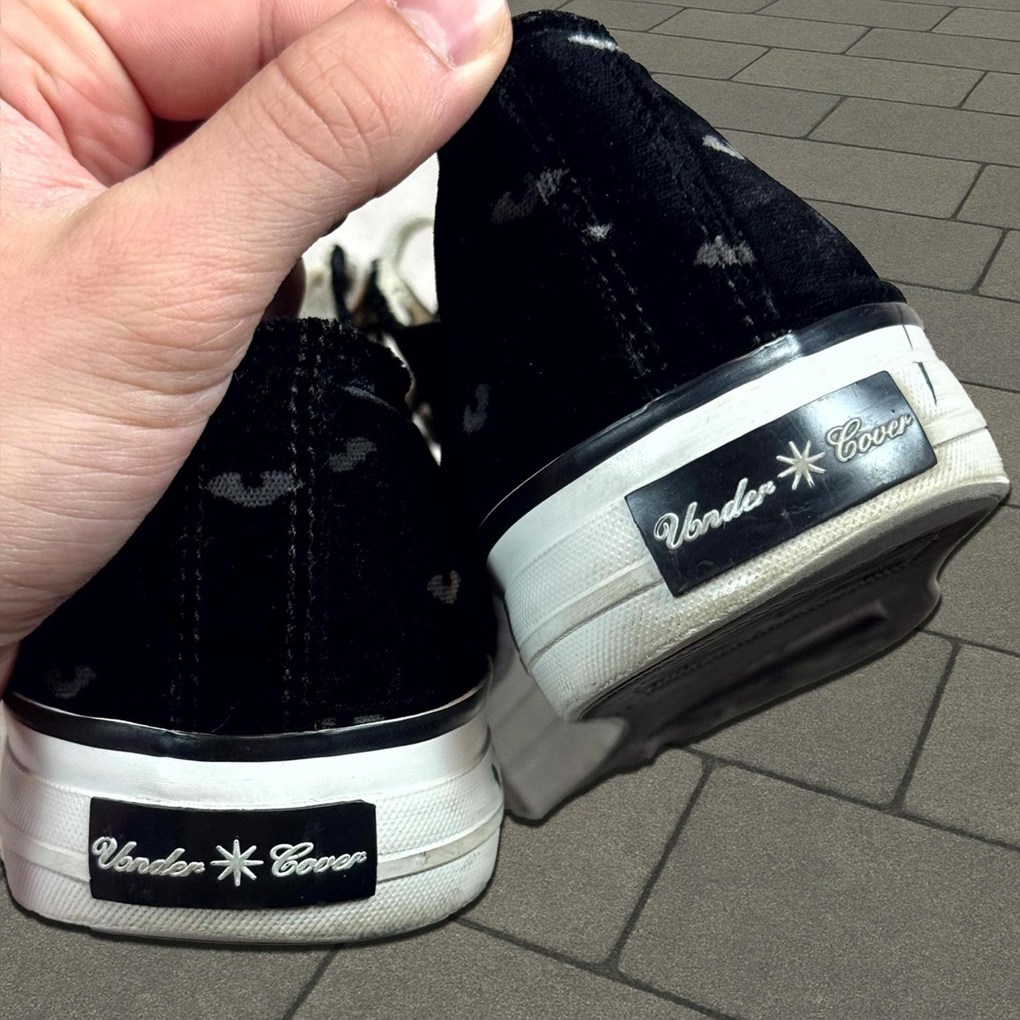 Undercover Velvet Bat Sneakers
