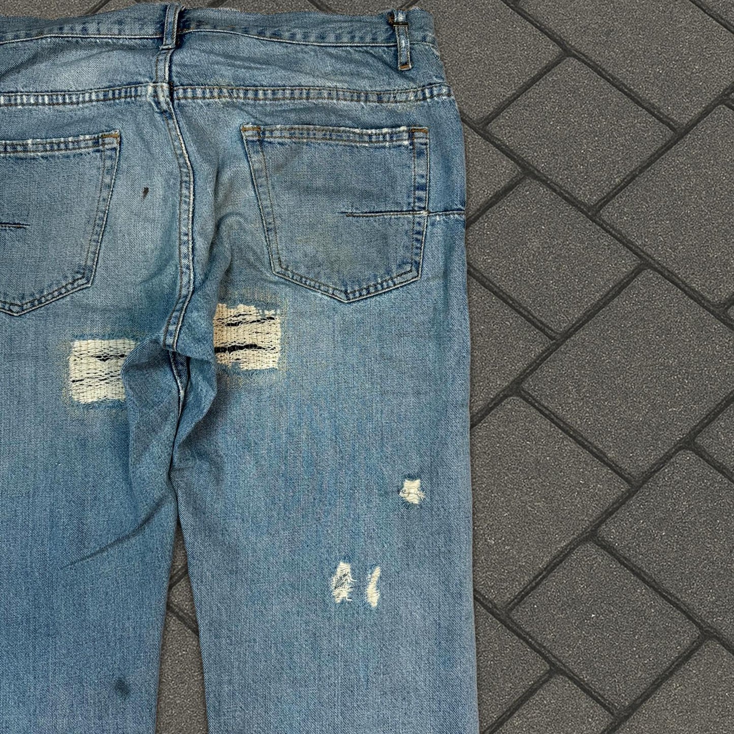 SS06 Dior Homme Crash Denim