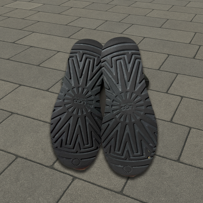 Chrome Hearts Black Cross Ugg Boots