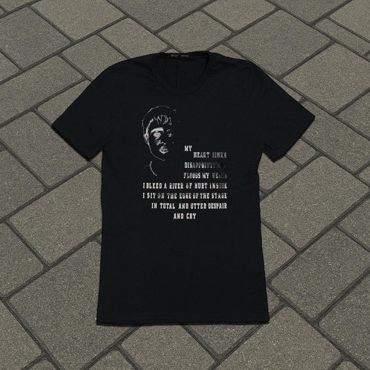 AW05 Dior Homme ‘Pete Doherty’ Poem Tee