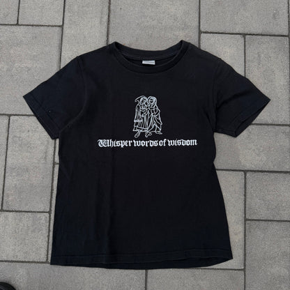 AW02 Number Nine Whisper Words Of Wisdom Tee