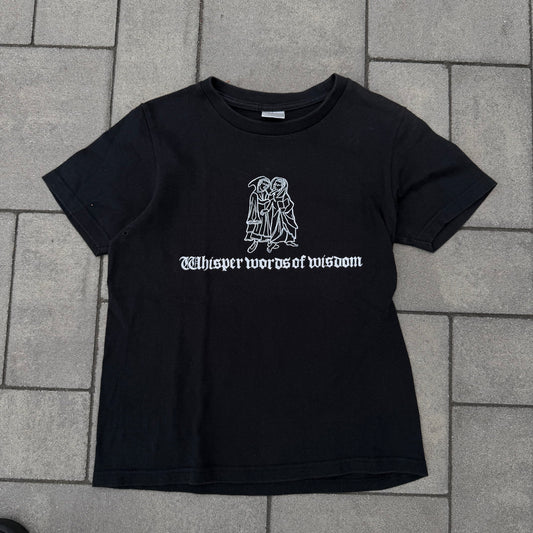 AW02 Number Nine Whisper Words Of Wisdom Tee