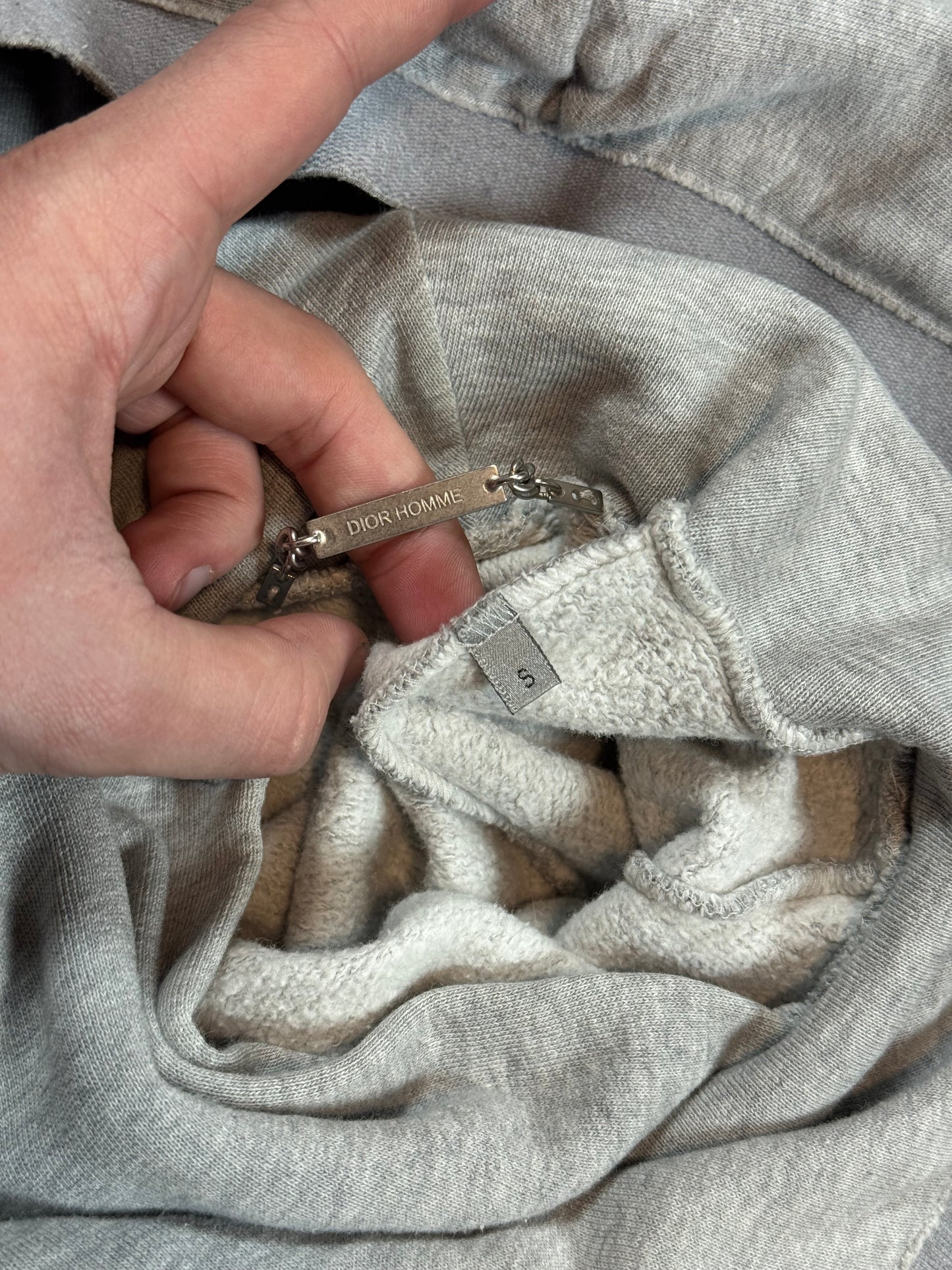 AW04 Dior Homme Zip Hoodie