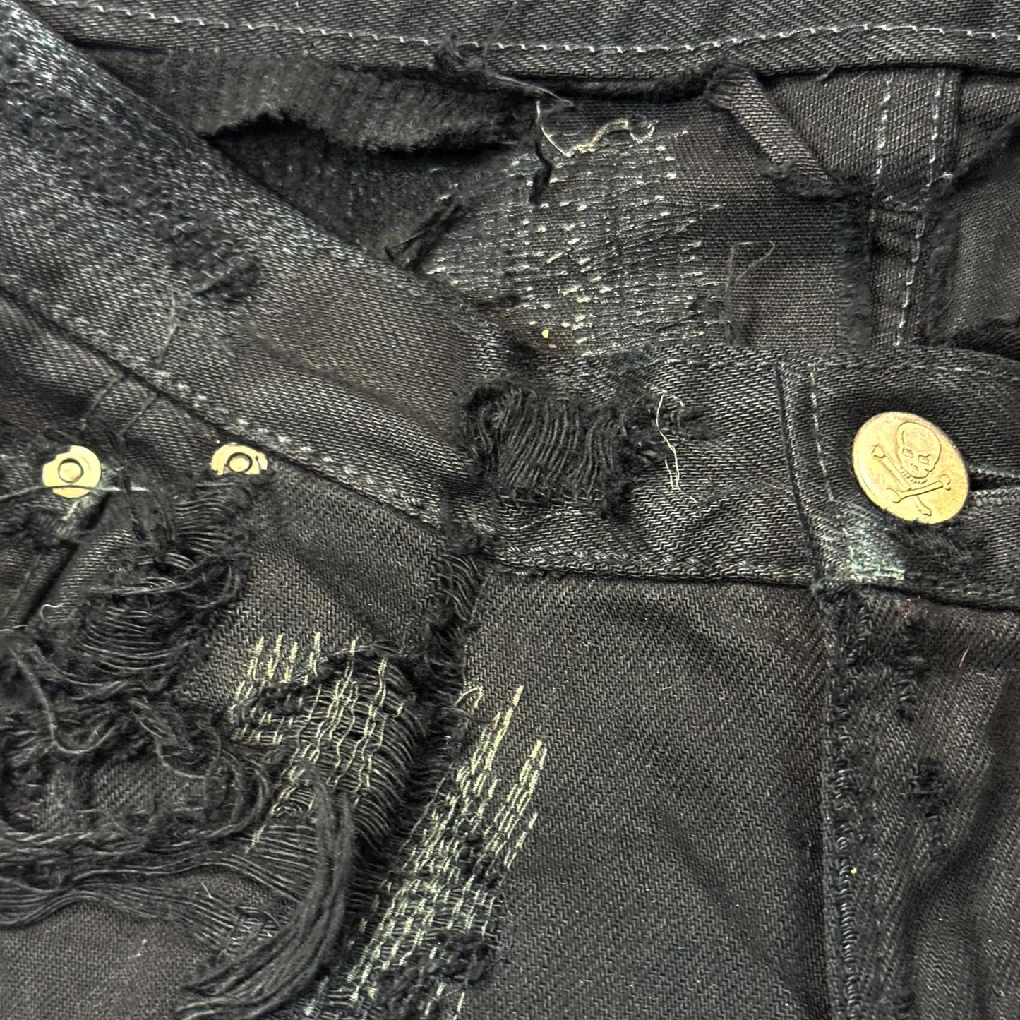 AW05 Undercover “Arts & Crafts” Black 85 Denim