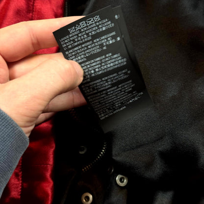 2019 Saint Laurent Paris Red Studded Silk Jacket