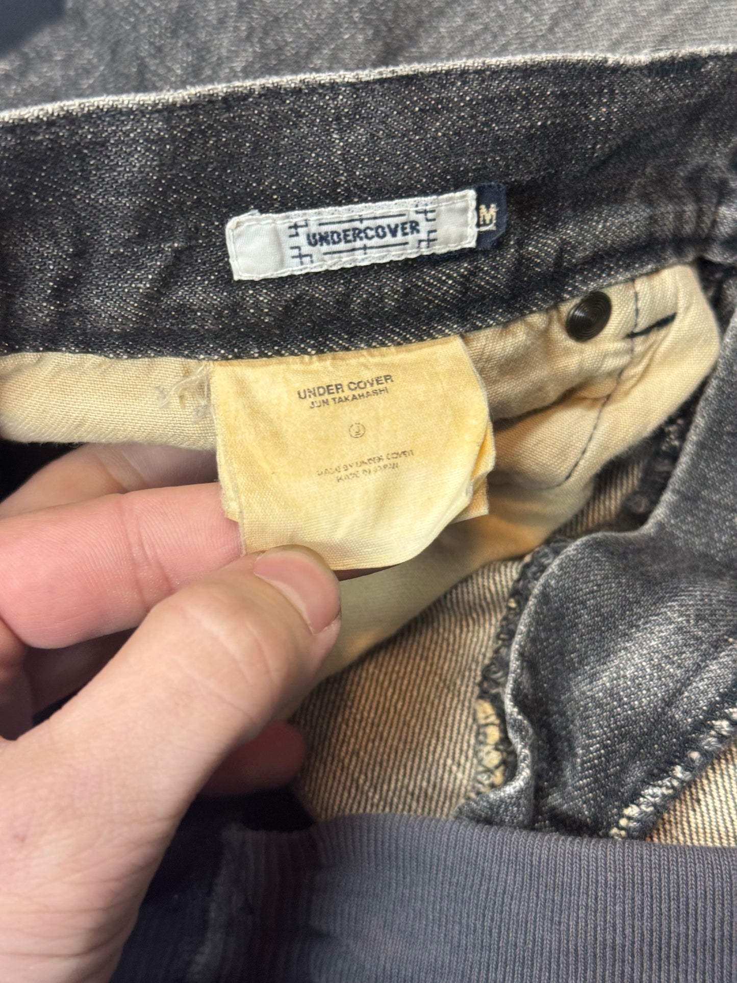 AW02 Undercover “Witches Cell Division” REBELGODS Hybrid Denim