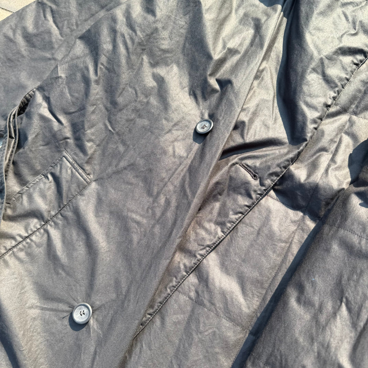 AW01 Raf Simons Riot Trench Coat