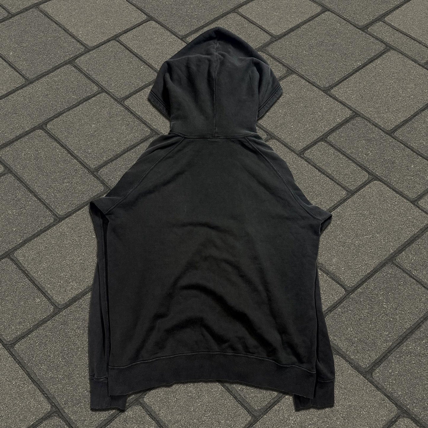 SS04 Number (N)ine Brown Double Skull Hoodie