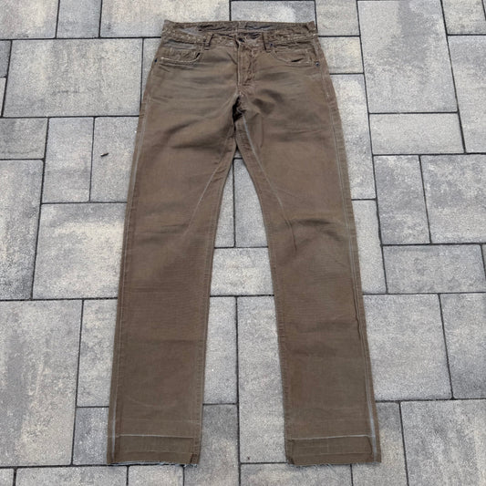 FW07 Rick Owens Grosgrain Detroit Cuts