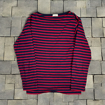 FW14 Saint Laurent Paris Striped Longsleeve