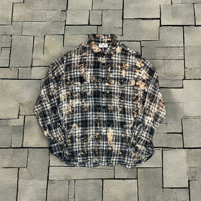 SS16 Saint Laurent Bleached Surf Sound Flannel