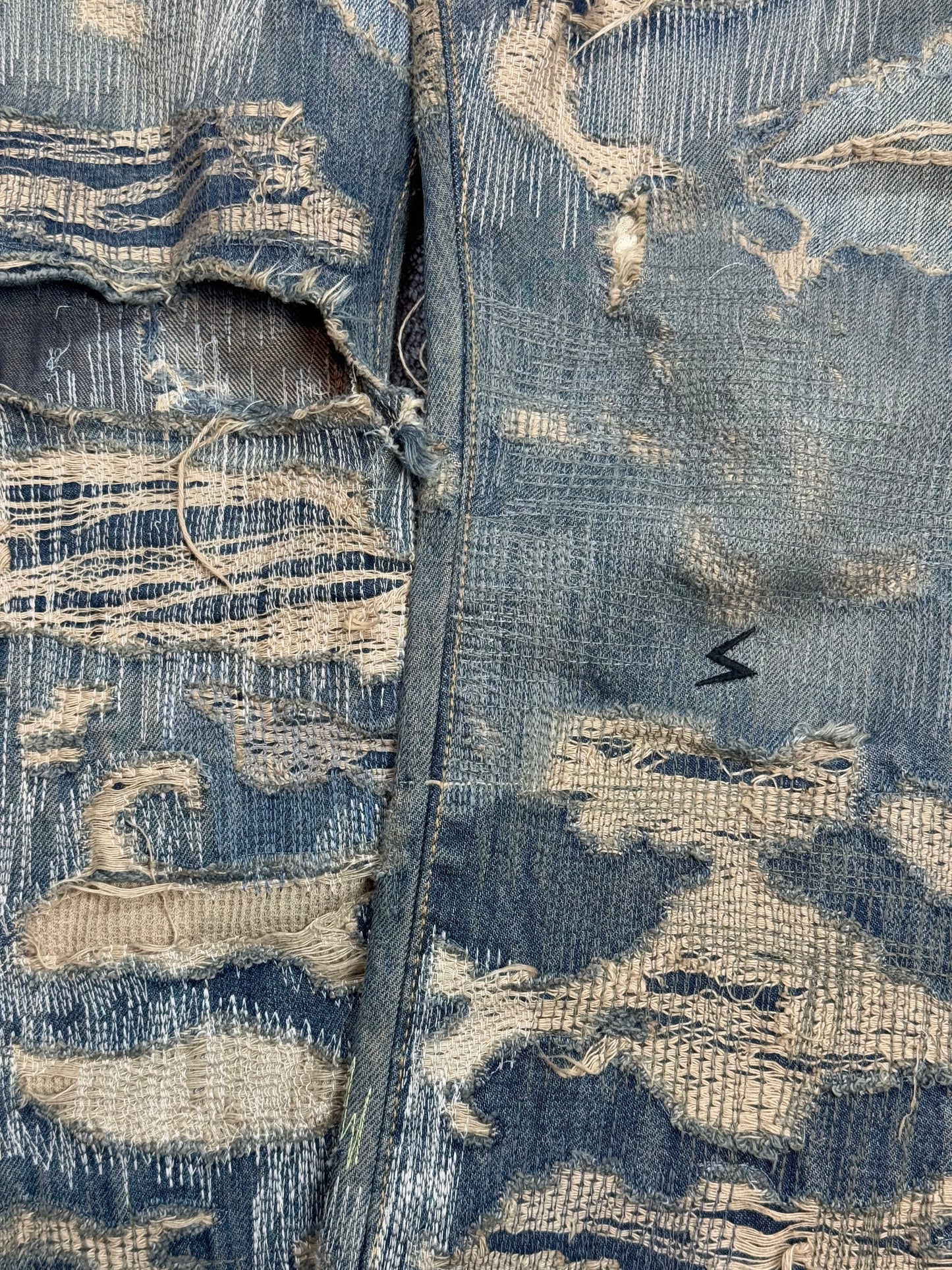 AW05 Undercover “Arts & Crafts” 85 Boro Denim