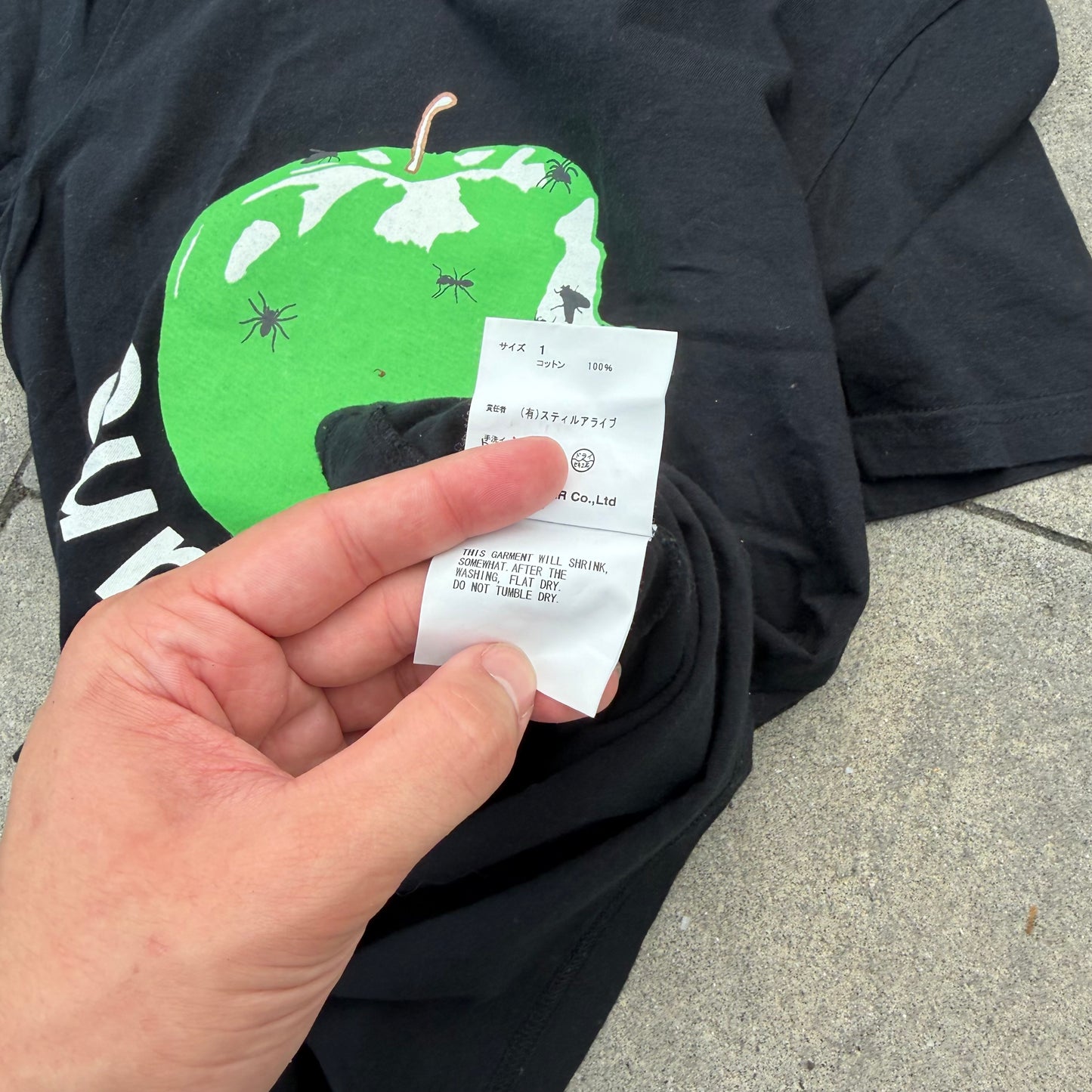 AW06 Undercover BBV Bug Tee