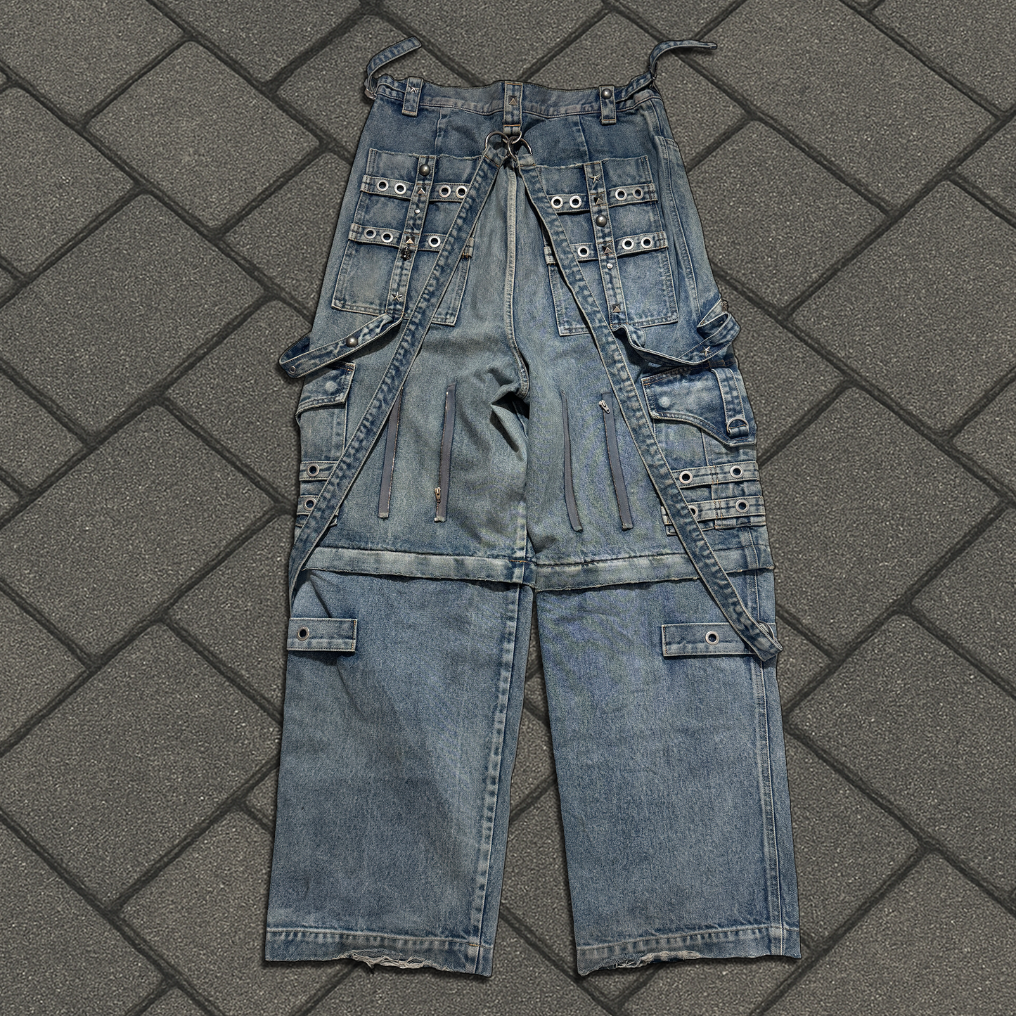 SS22 Balenciaga Blue Raver Denim