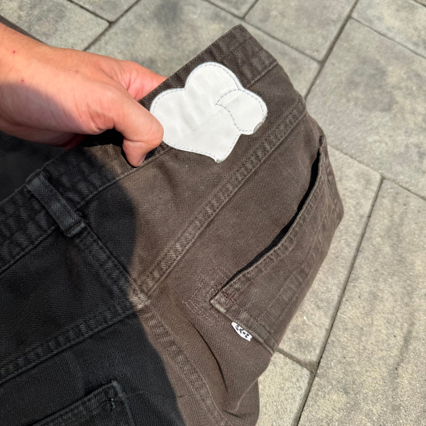 SS08 Number Nine Birds Pain Denim