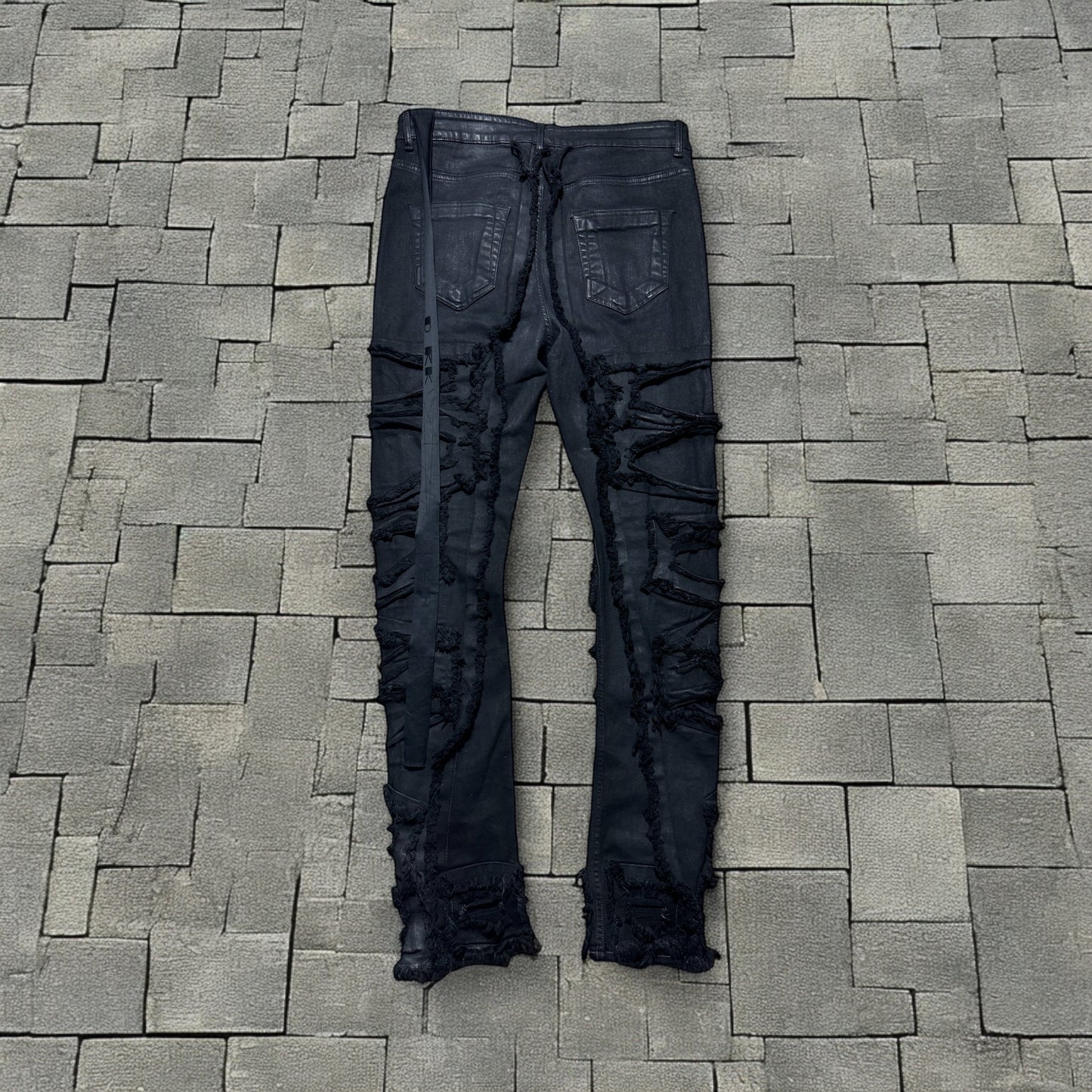 Rick Owens Slasher Detroit Cut Denim