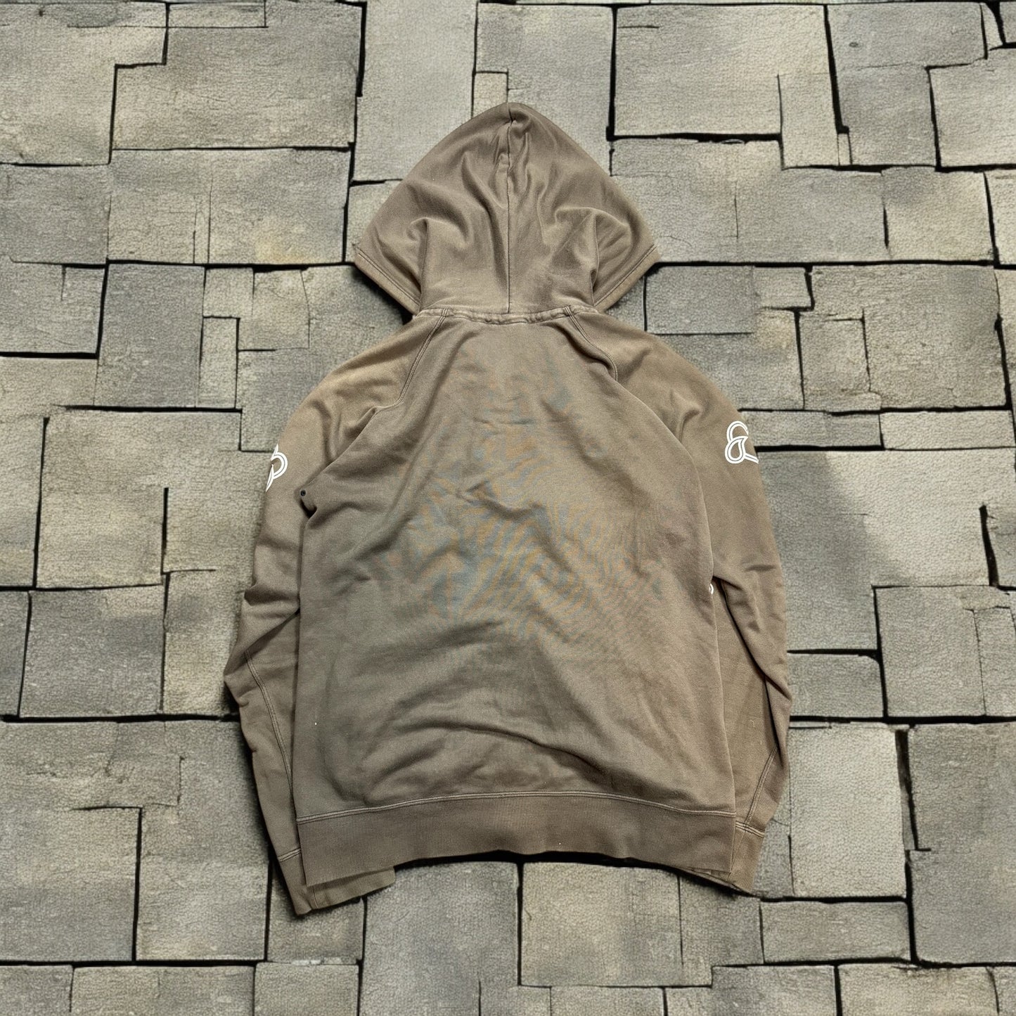 Number Nine Crying Hearts Cargo Zip Up Hoodie