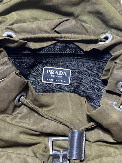 Prada Light Green Backpack