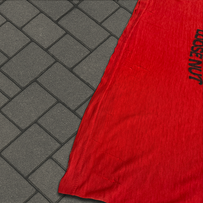1985 Black Flag Red Loose Nut Tee