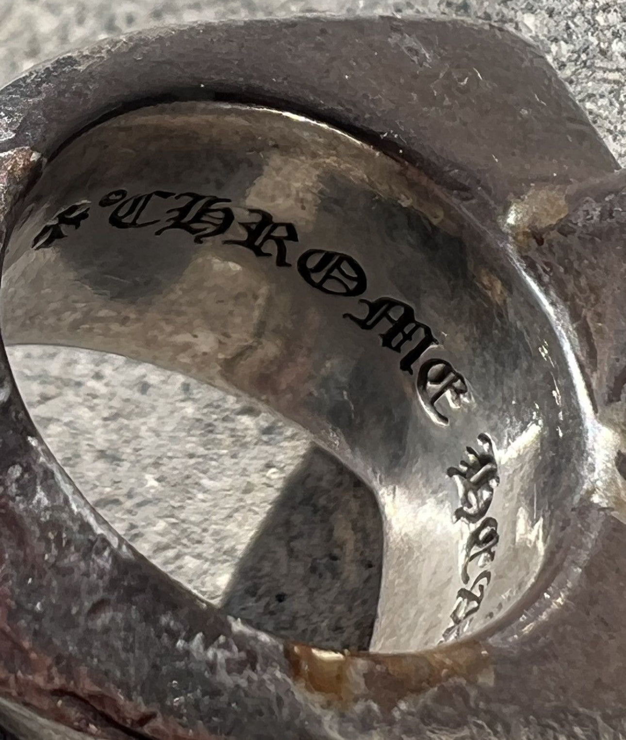 Chrome Hearts XL Star Pinky Ring