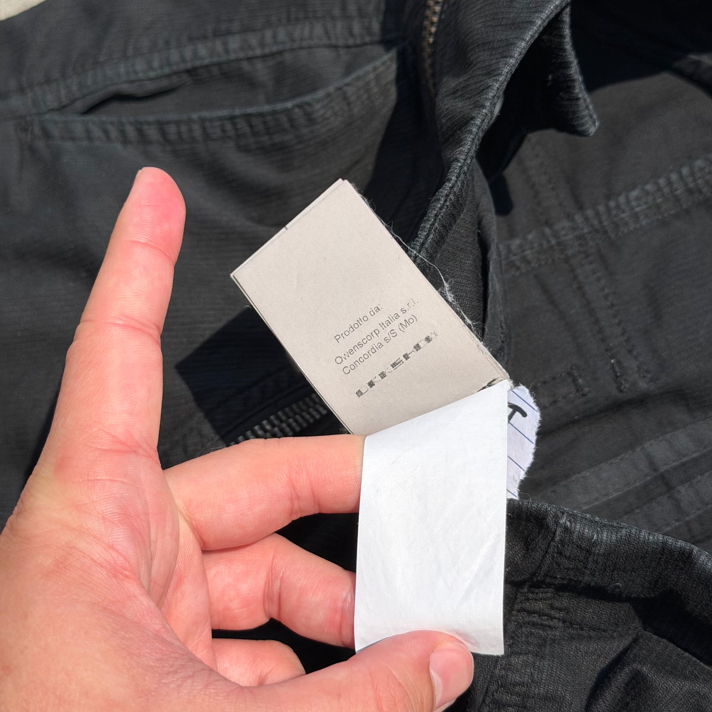 SS16 Rick Owens Corduroy Aircut Shorts