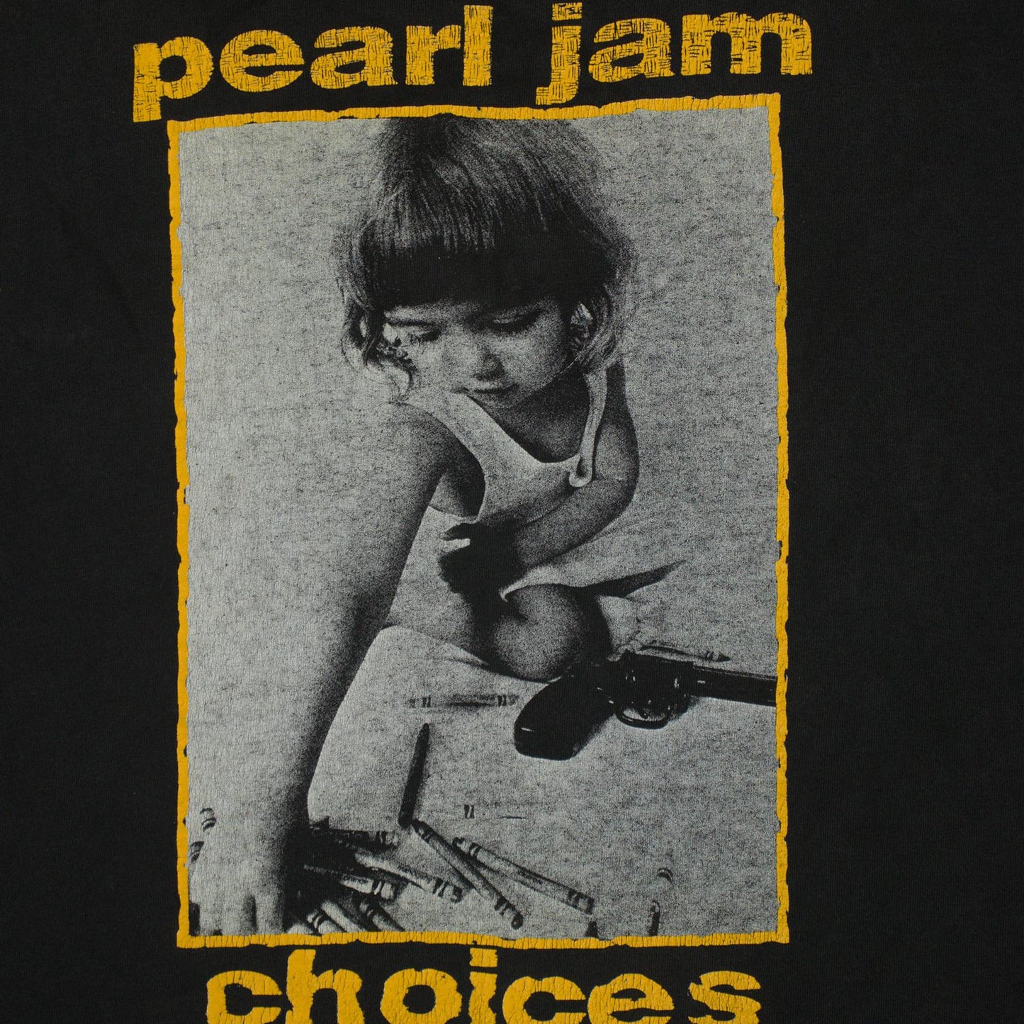 1992 Pearl Jam Lollapalooza Choices Tee