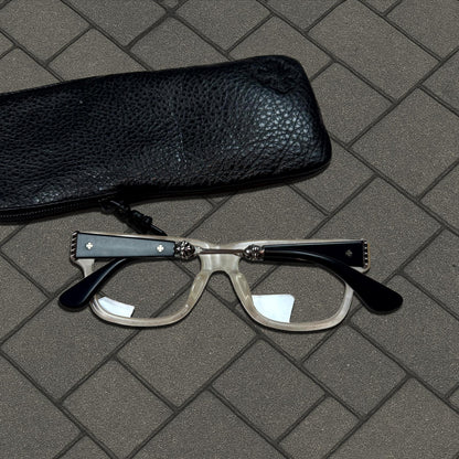Chrome Hearts Punkass II Clear Glasses