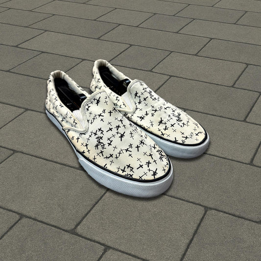 AW02 Undercover Crosses Slip On Shoes