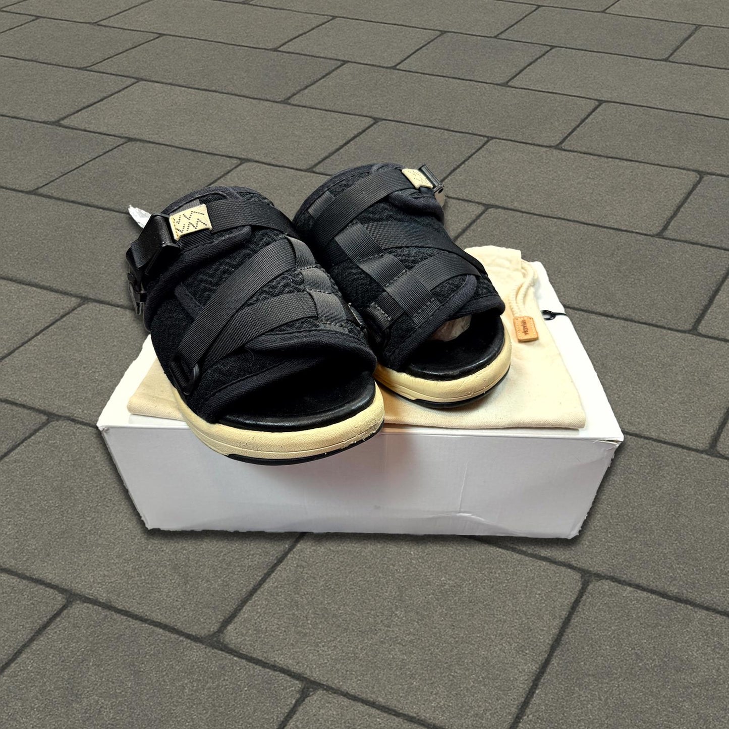 Visvim 2 Tone Black/Beige Christo Sandal