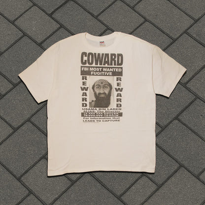 2001 Osama bin Laden Coward Tee