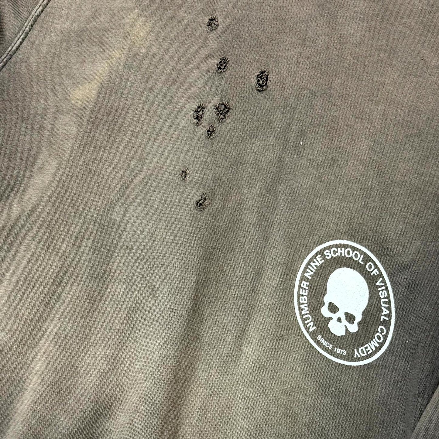SS01 Number Nine ‘School of Visual Comedy’ Hoodie