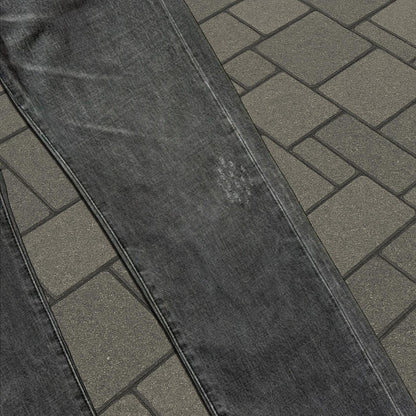 AW04 Dior Homme Grey Clawmark Denim