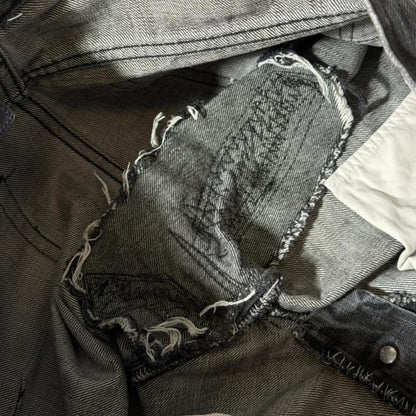 AW04 Dior Homme Grey Clawmark Denim