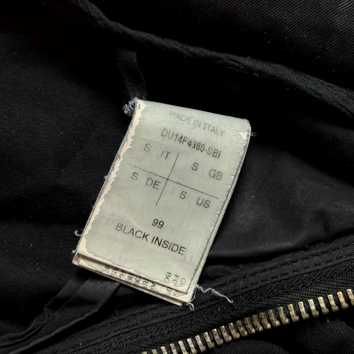FW14 Rick Owens ‘Moody’ Aircut Pants