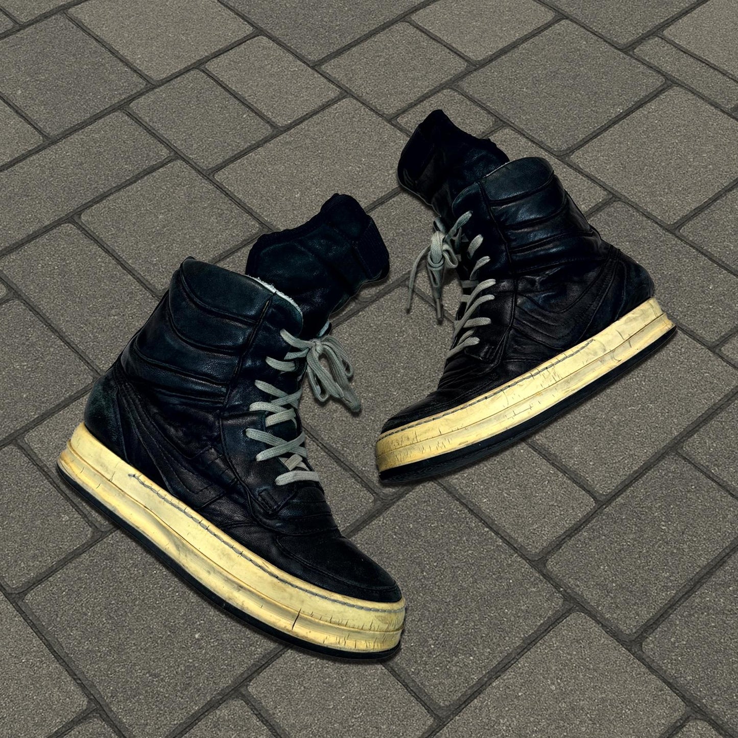 AW06 Rick Owens Pigskin Dunks