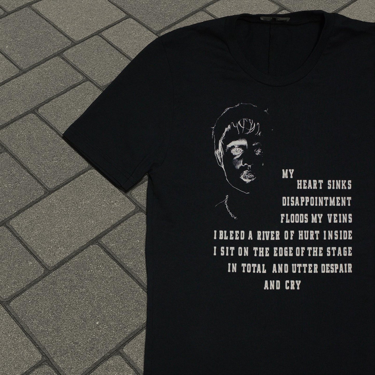 AW05 Dior Homme ‘Pete Doherty’ Poem Tee