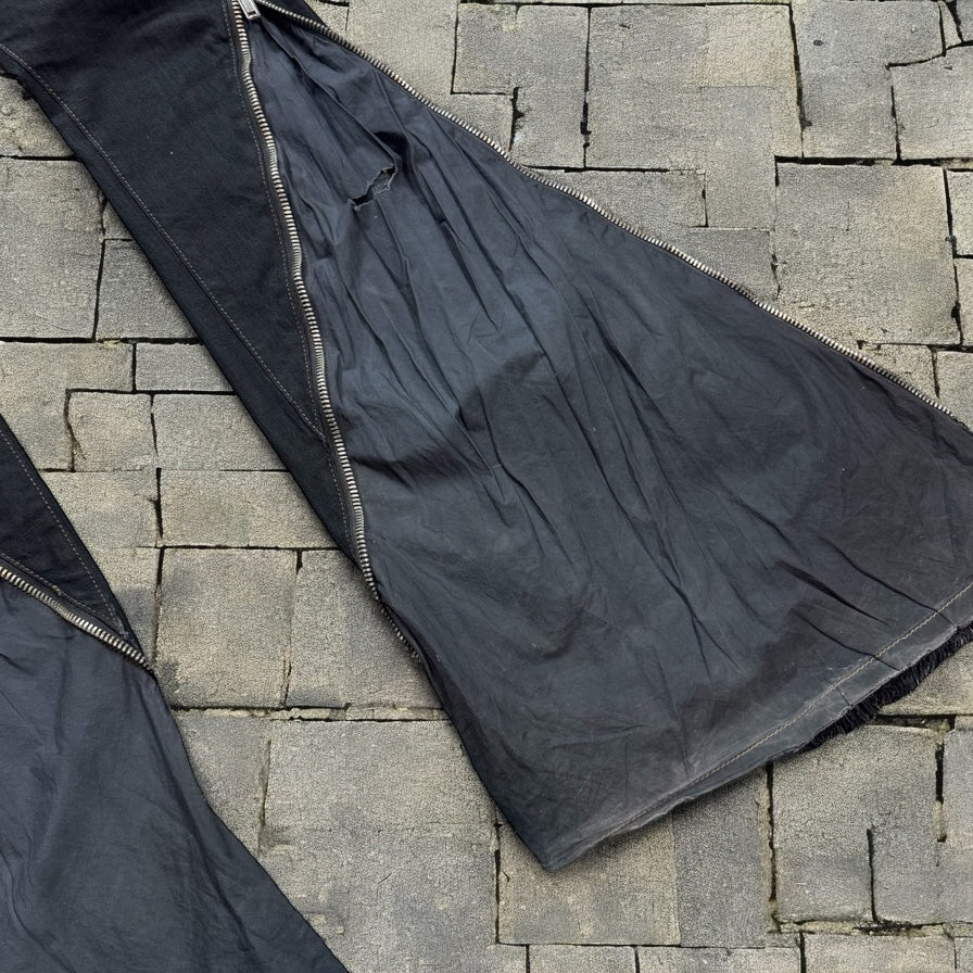 SS09 Rick Owens “Strutter” Banana Cut Denim
