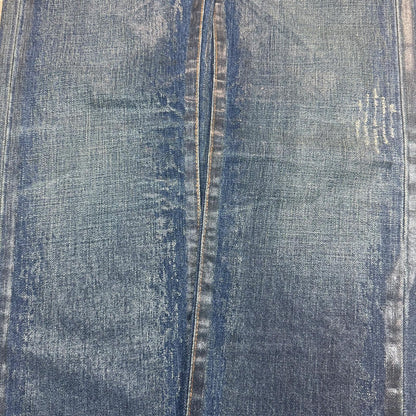 SS07 Dior Homme Blue Waxed Luster Denim