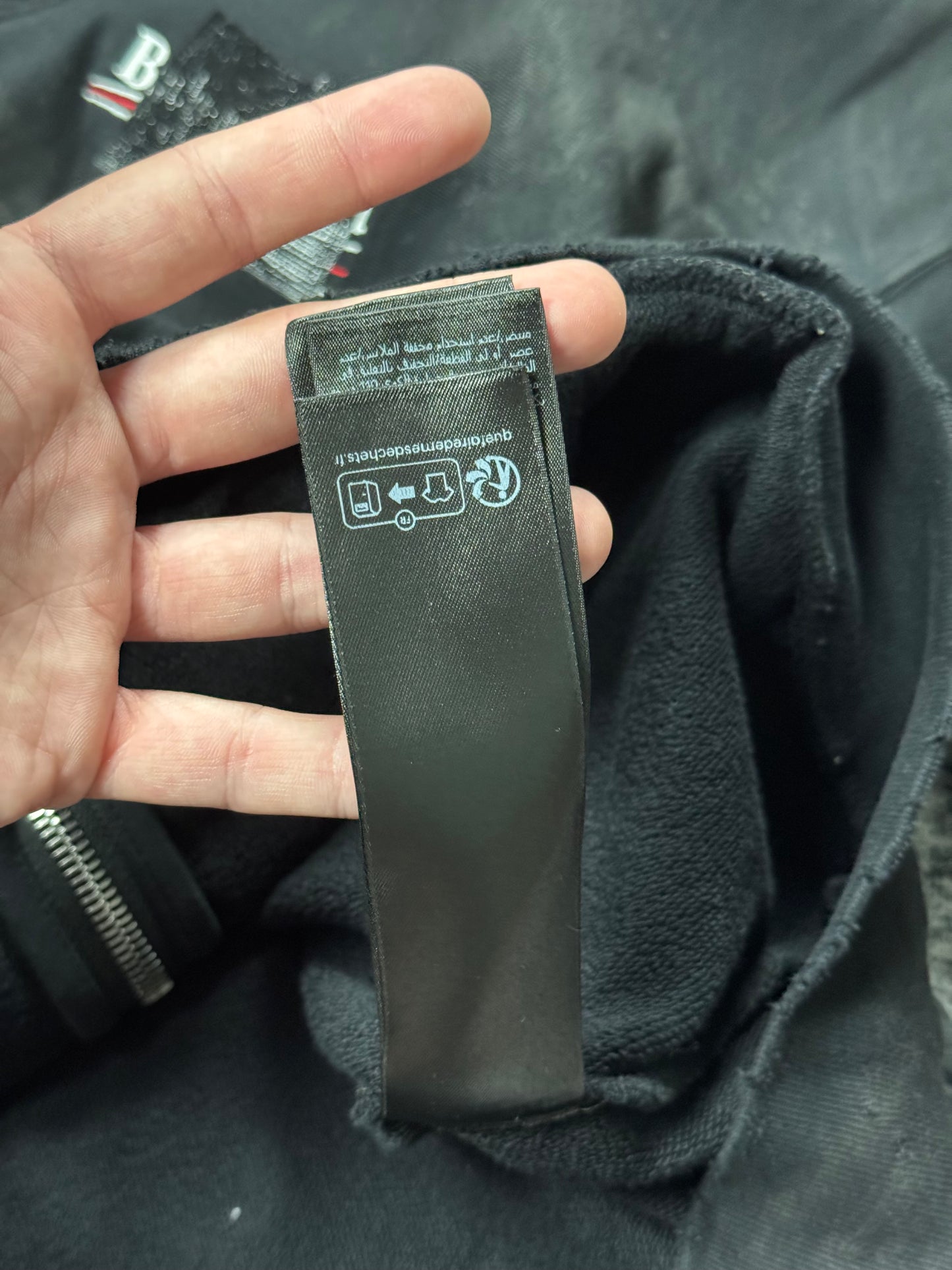 Balenciaga Muddy Gaffer Zip Up